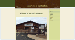 Desktop Screenshot of mariciosinbarton.com