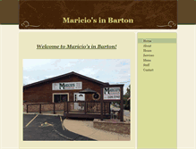 Tablet Screenshot of mariciosinbarton.com